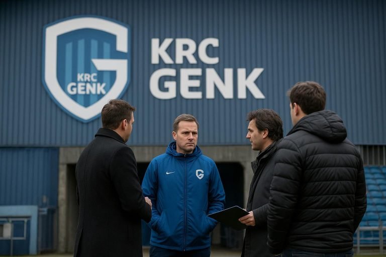 Stadionbeeld rond KRC Genk in aanloop naar het dossier rond Matte Smets