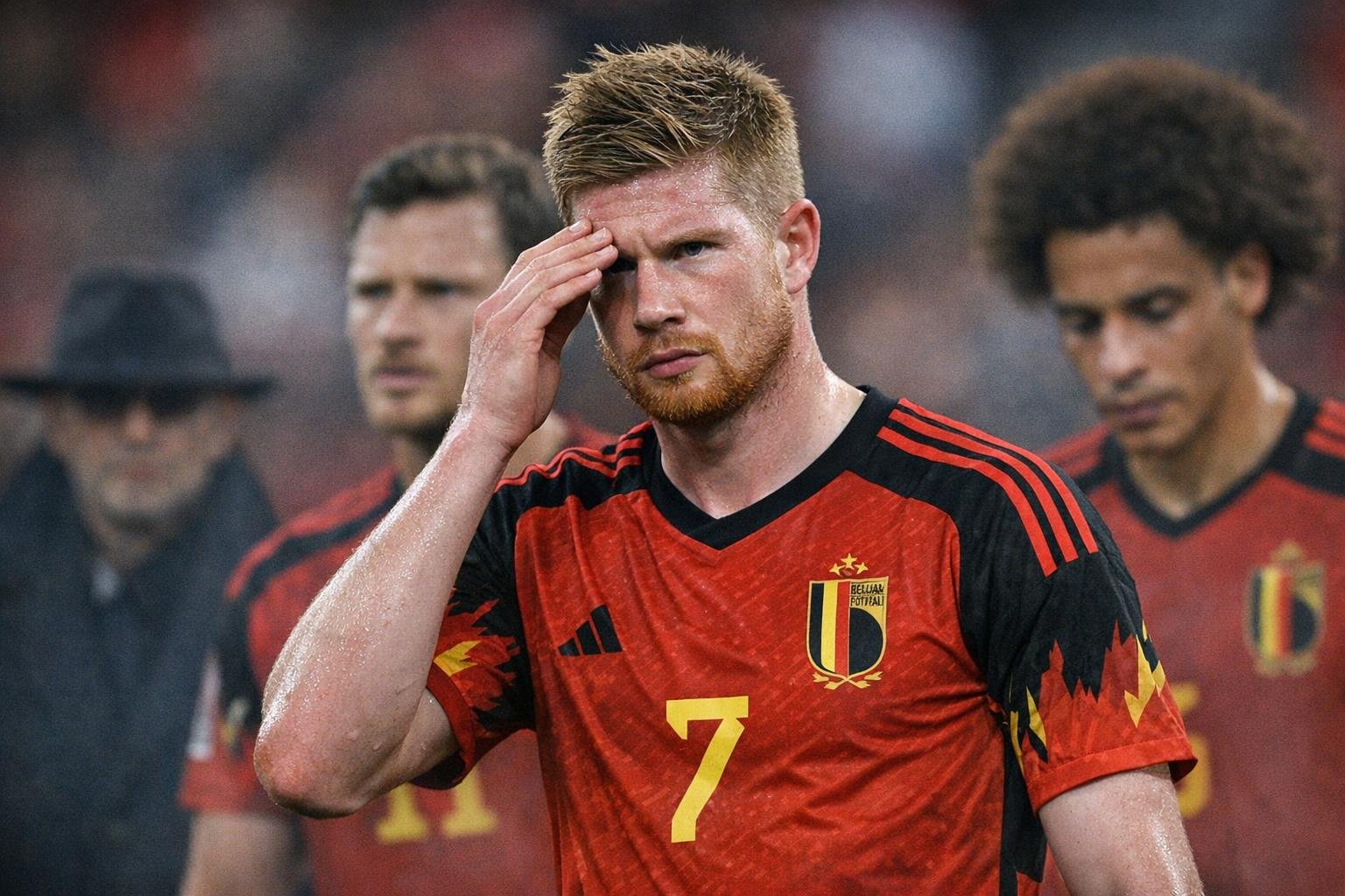 Rode Duivels in actie tijdens een recente interland