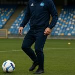 Romelu Lukaku zit op de bank bij Napoli tijdens een wedstrijd