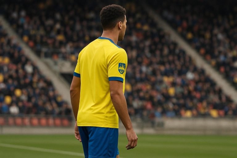 Griffin Yow in actie voor KVC Westerlo tijdens een wedstrijd