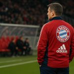 Vincent Kompany bij Bayern München tijdens een moment langs de zijlijn