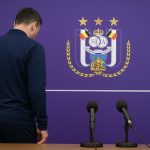 Olivier Renard in Anderlecht-context bij een officiële clubmededeling