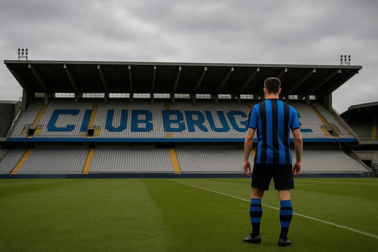 Sfeerbeeld in het Jan Breydelstadion bij Club Brugge tijdens de wintermercato
