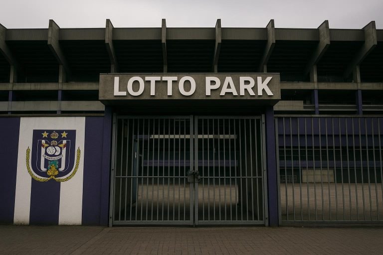Sfeerbeeld rond het Lotto Park van RSC Anderlecht