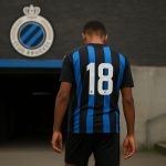 Aleksandar Stankovic in actie met Club Brugge in het Jan Breydelstadion