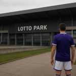 Het Lotto Park in Brussel in een neutrale setting, als illustratie bij de coachzoektocht van RSC Anderlecht.