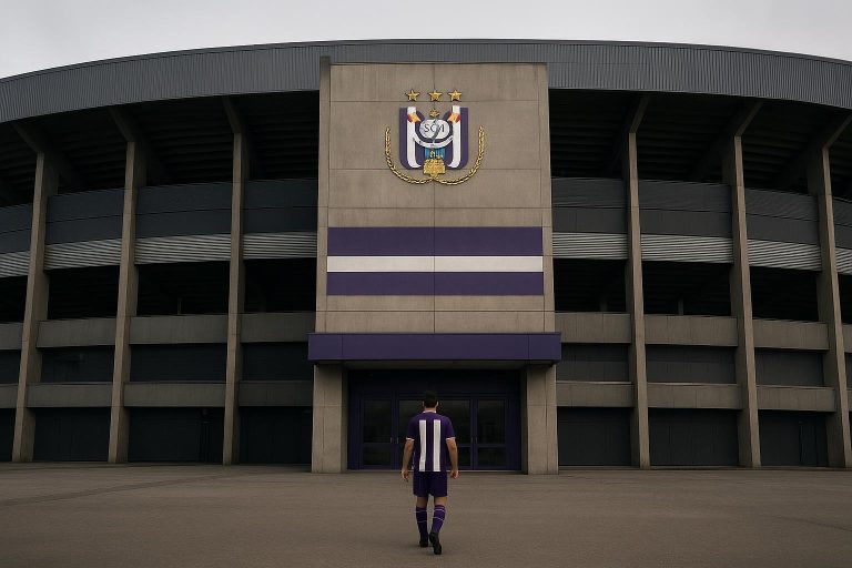 Stadionomgeving van RSC Anderlecht aan het Lotto Park