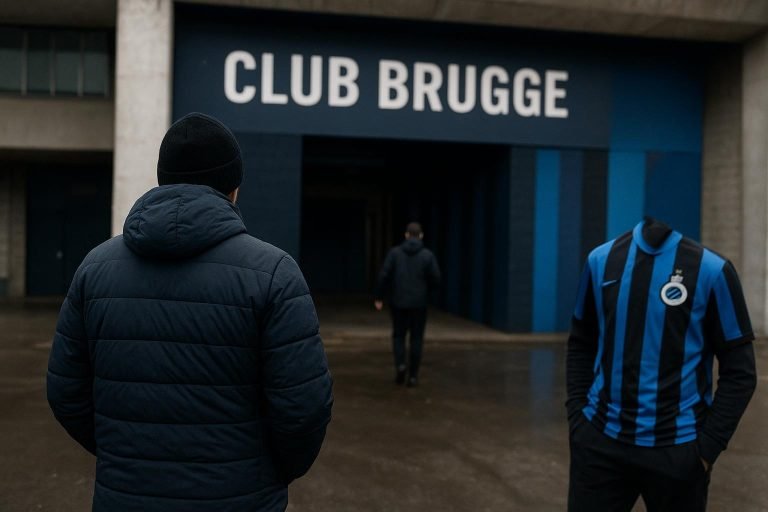 Sfeerbeeld rond Club Brugge tijdens de wintermercato