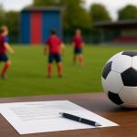 Sfeerbeeld van een jeugdtraining met neutrale focus, zonder herkenbare gezichten