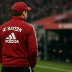 Vincent Kompany aan de zijlijn bij Bayern München