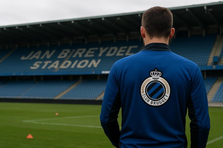 Training bij Club Brugge in Jan Breydel terwijl transfergeruchten rond Nicolo Tresoldi circuleren