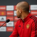 Rio Ferdinand, ex-verdediger van Manchester United, tijdens een publieke verschijning