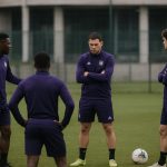 Sfeerbeeld rond RSC Anderlecht met spelers op training, als illustratie bij het debat over transferbeleid en crisis