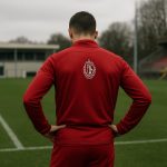 Thomas Henry op training bij Standard Luik