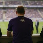 Marc Coucke in het Lotto Park tijdens een moeilijke periode bij RSC Anderlecht