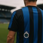 Aleksandar Stankovic in actie in het shirt van Club Brugge