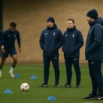 Igor Tudor in Tottenham-context tijdens een trainingsmoment in Londen