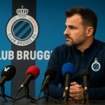 Ivan Leko tijdens een persmoment bij Club Brugge in aanloop naar de Brugse derby