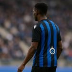 Kaye Furo in actie voor Club Brugge tijdens een wedstrijd