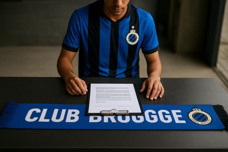 Sfeerbeeld rond een transferdossier van Club Brugge zonder herkenbare gezichten