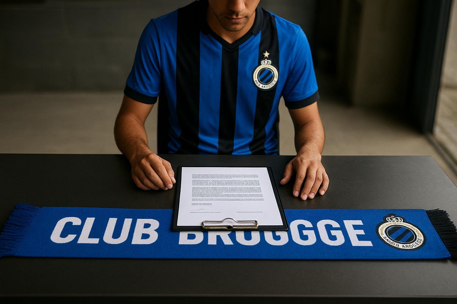 Sfeerbeeld rond een transferdossier van Club Brugge zonder herkenbare gezichten