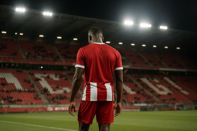 Sfeerbeeld in en rond het stadion van Standard Luik tijdens een wedstrijdavond