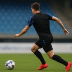Jesse Bisiwu van Club NXT in trainingscontext bij Club Brugge