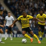 Watford in actie op bezoek bij Preston tijdens het 2-2-gelijkspel bij het debuut van Ed Still