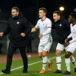 Felice Mazzu langs de zijlijn bij OH Leuven in het stadion Den Dreef