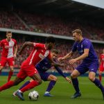 Sfeerbeeld uit KV Kortrijk tegen Beerschot in het Guldensporenstadion
