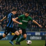 Sfeerbeeld van de Brugse derby tussen Club Brugge en Cercle Brugge