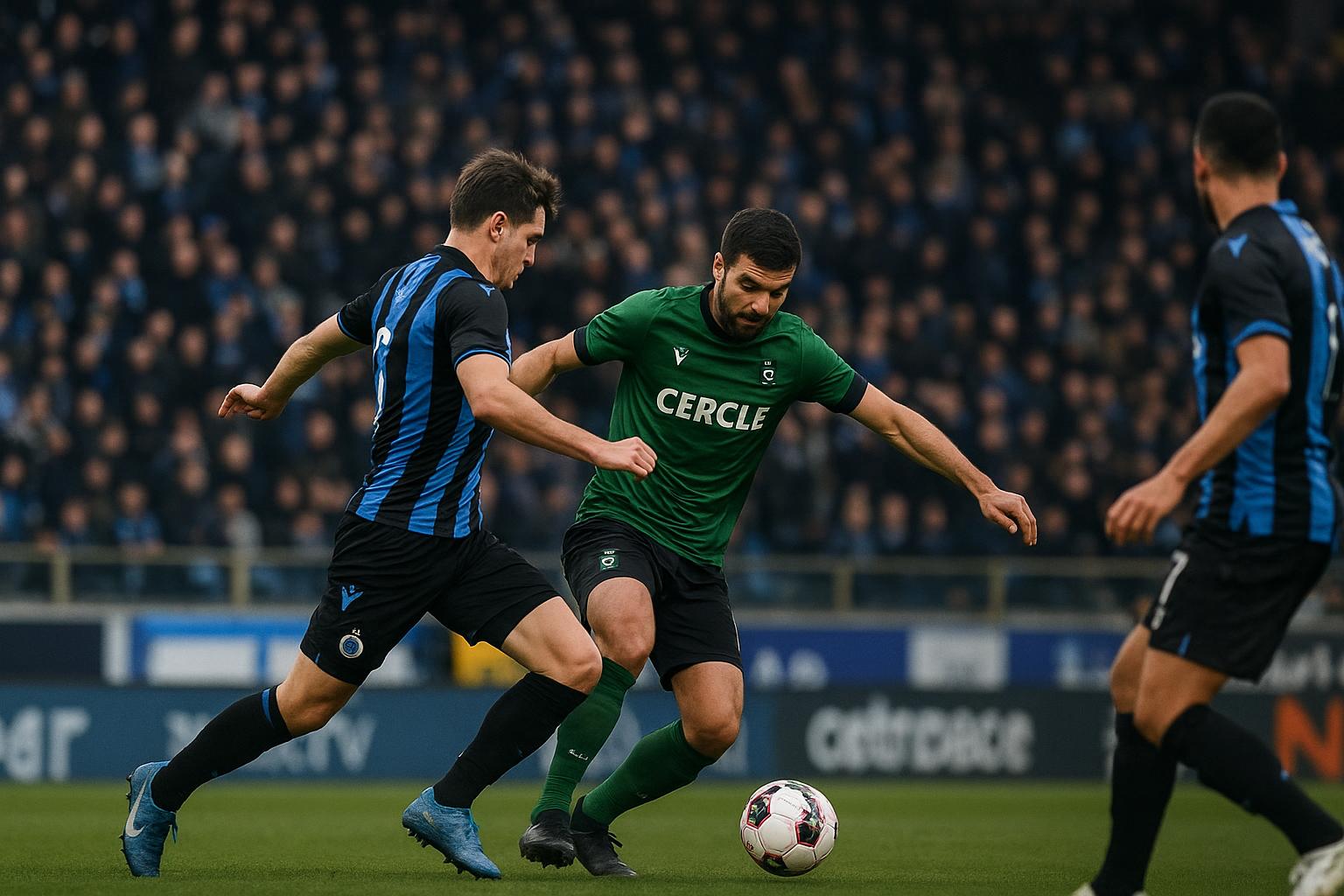 Sfeerbeeld van de Brugse derby tussen Club Brugge en Cercle Brugge