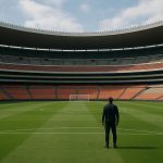 Estadio Azteca in Mexico-Stad, het stadion waar de openingsmatch van het WK 2026 wordt gespeeld