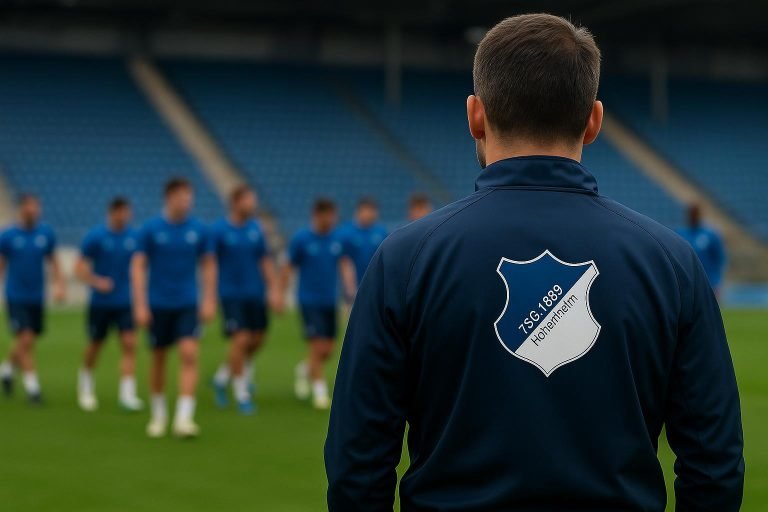 Mergim Berisha in trainingscontext bij Hoffenheim