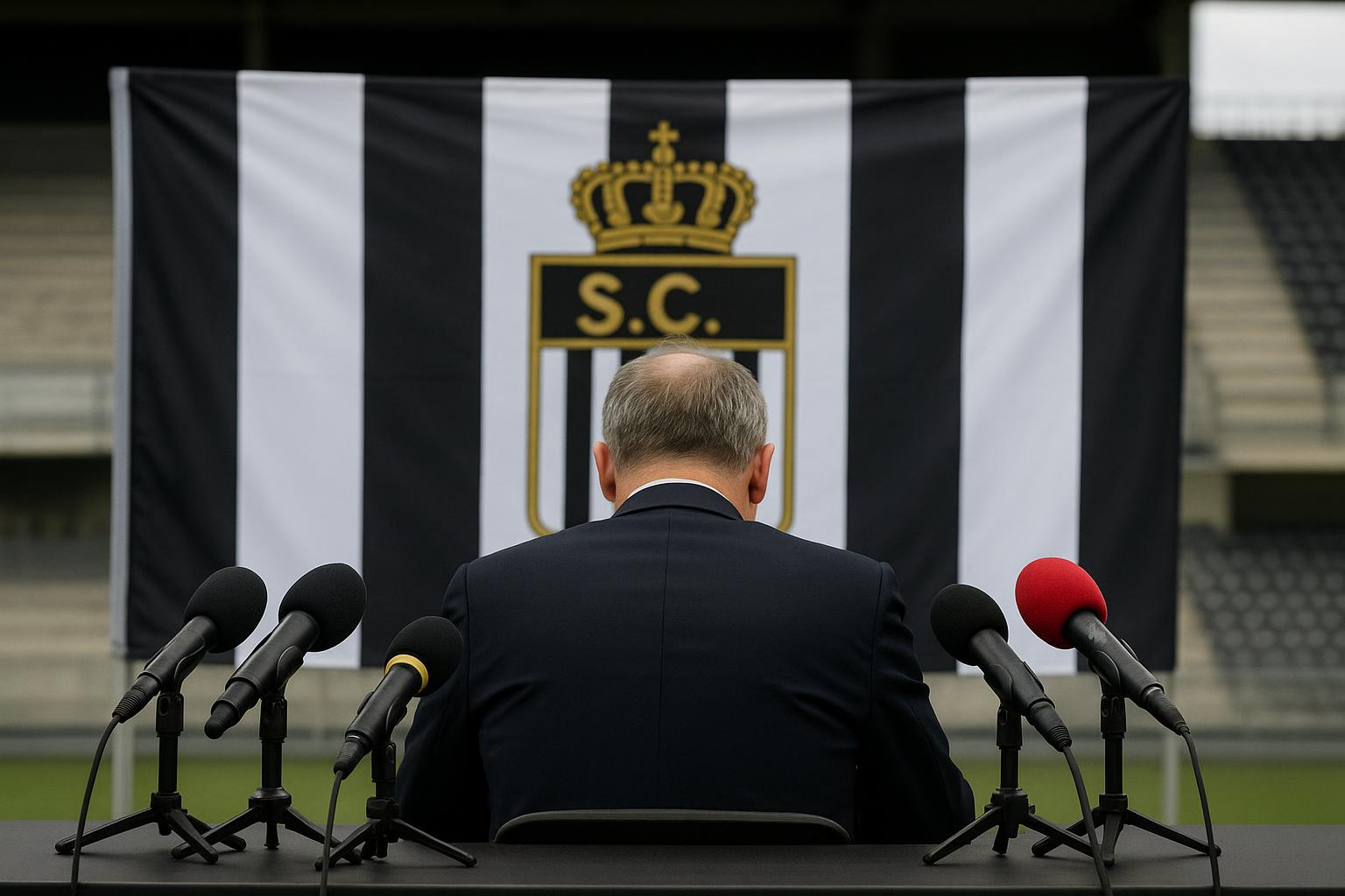 Mehdi Bayat van Sporting Charleroi reageert na een mindere periode