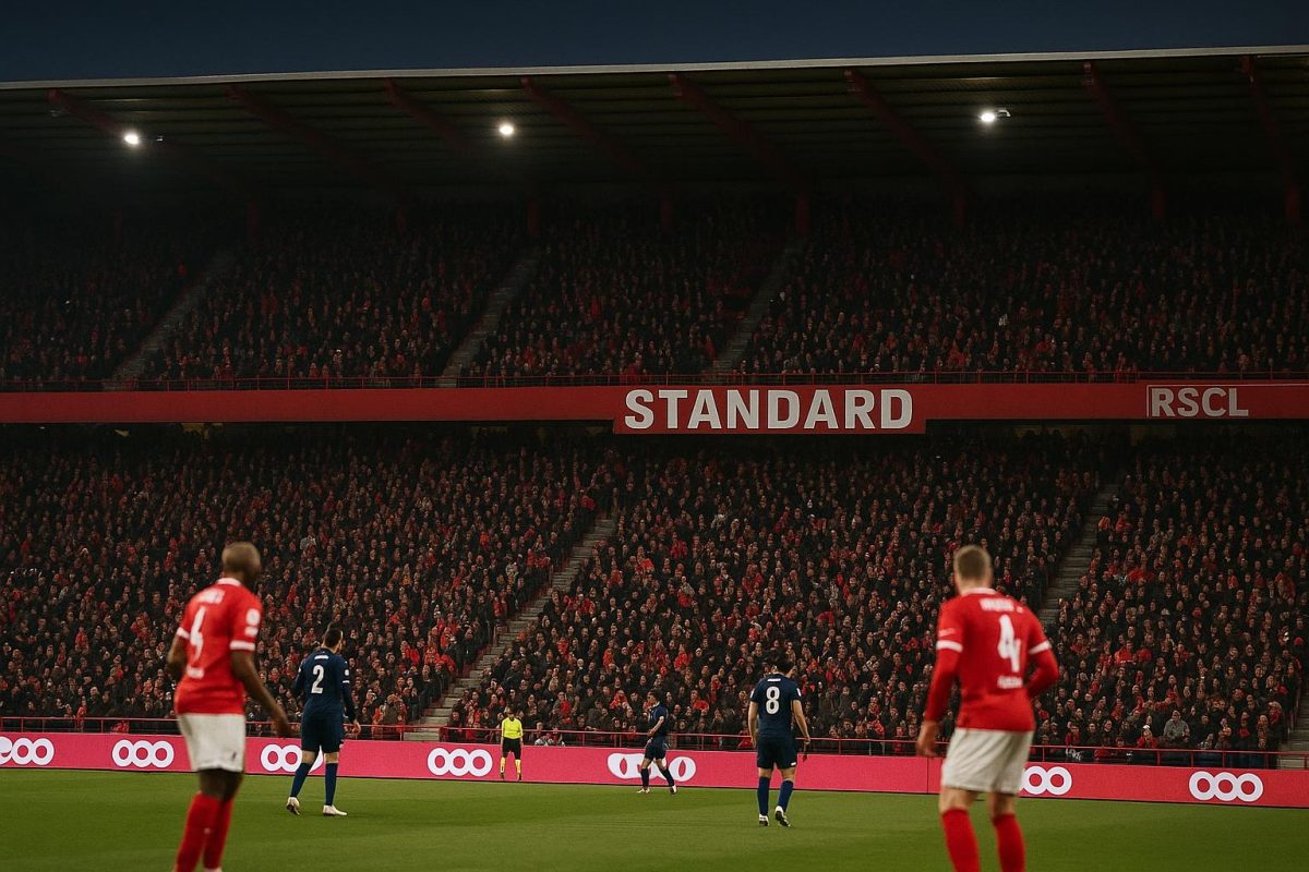 Sfeerbeeld rond Standard Luik na de 1-1 tegen Union in Sclessin