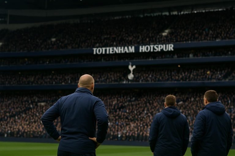 Omgeving rond het stadion van Tottenham Hotspur op een wedstrijddag