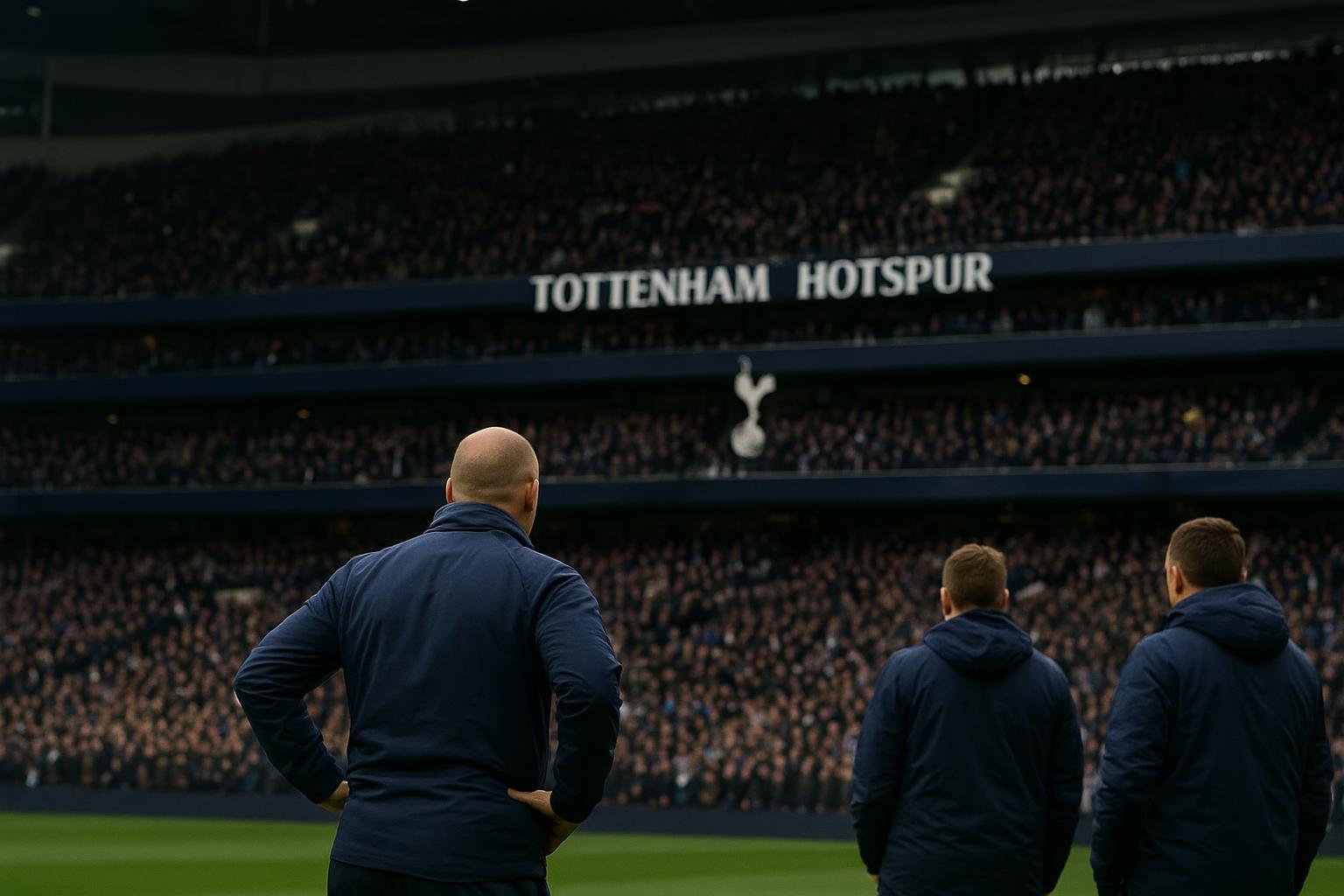 Omgeving rond het stadion van Tottenham Hotspur op een wedstrijddag
