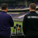 Omgeving rond de bank van RSC Anderlecht tijdens een trainingsmoment