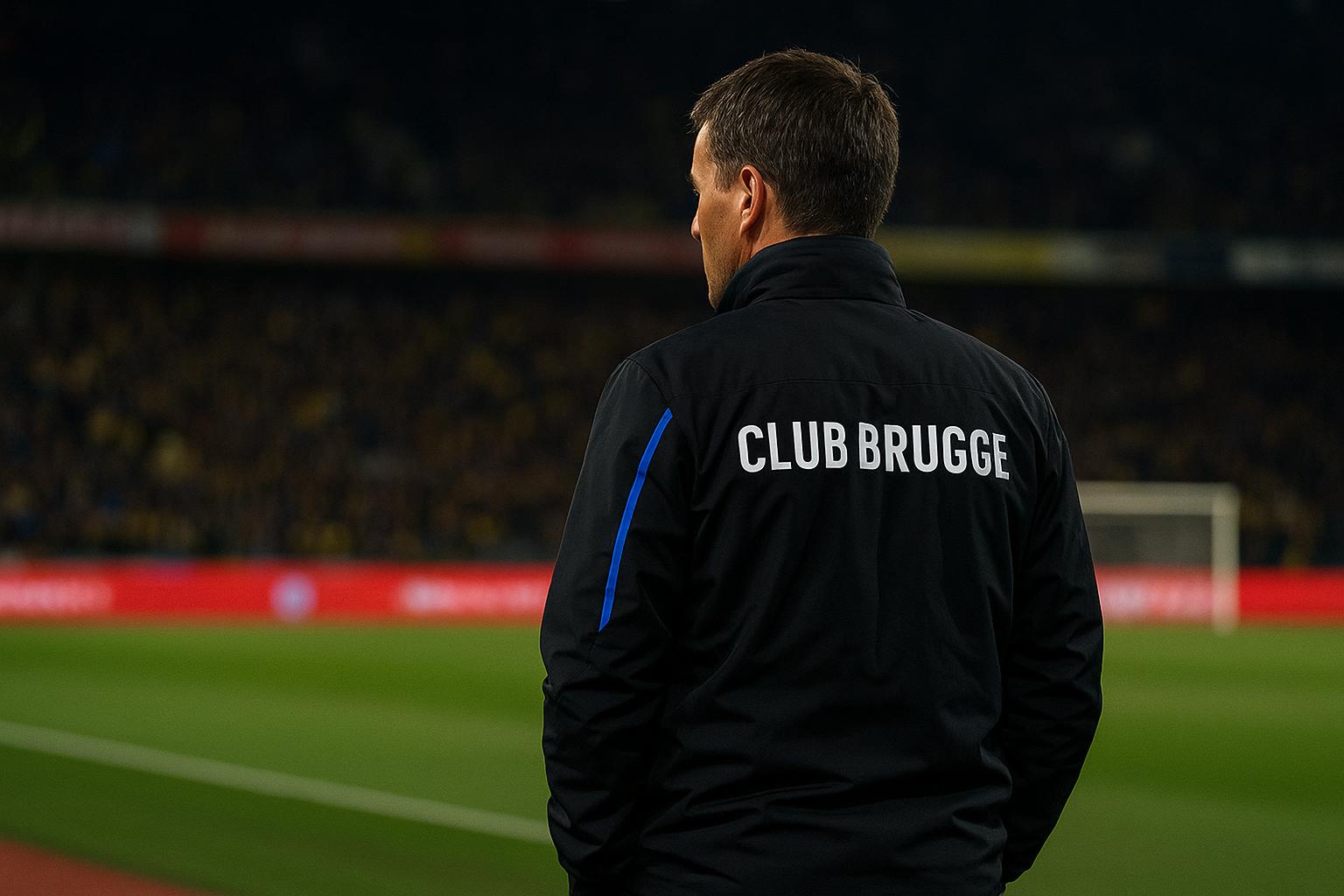 Ivan Leko langs de zijlijn bij Club Brugge in Europese sfeer