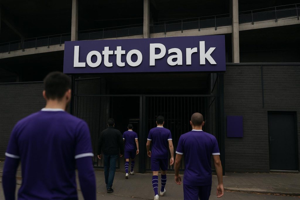 anderlecht-scouting-ontslagen-herstructurering Sfeerbeeld rond Lotto Park van RSC Anderlecht