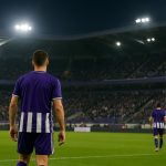 Sfeerbeeld in het stadion van RSC Anderlecht tijdens een wedstrijd