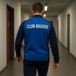 Lynnt Audoor van Club Brugge tijdens een wedstrijdmoment