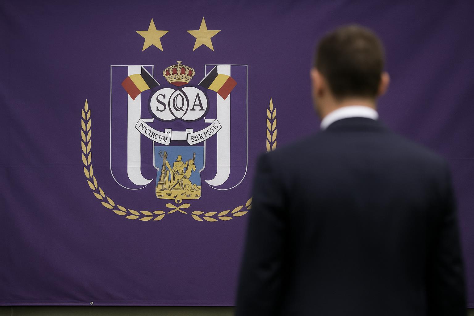 Olivier Renard in een Anderlecht-context na zijn ontslag als sportief directeur