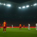 Sfeershot in een stadion tijdens Galatasaray-Juventus in de Champions League