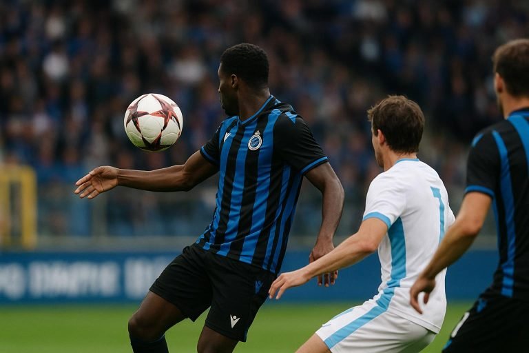 VAR-moment leidt tot penalty voor Atlético Madrid tegen Club Brugge in de Champions League
