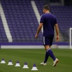 Sfeerbeeld van een training bij Anderlecht in het Lotto Park