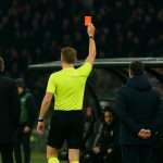 Sfeerbeeld langs de zijlijn bij AC Milan-Como in de Serie A