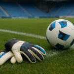 Een doelmanstraining met handschoenen en bal als illustratie bij het nieuws rond Club Brugge en Koen Casteels.