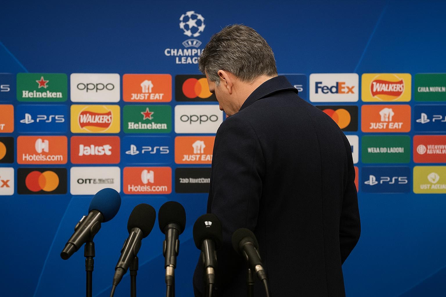 Bart Verhaeghe van Club Brugge na de Champions League-wedstrijd tegen Atlético Madrid